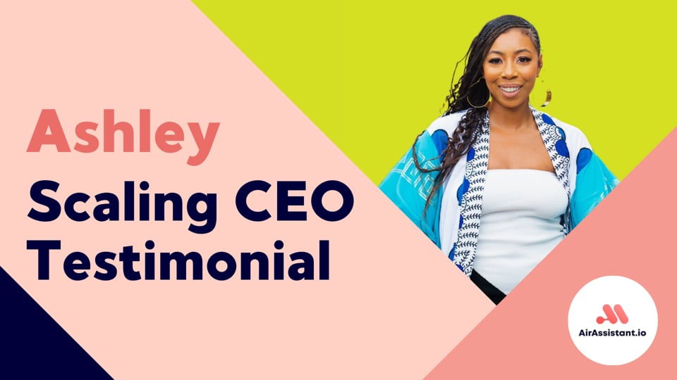 Ashley video testimonial
